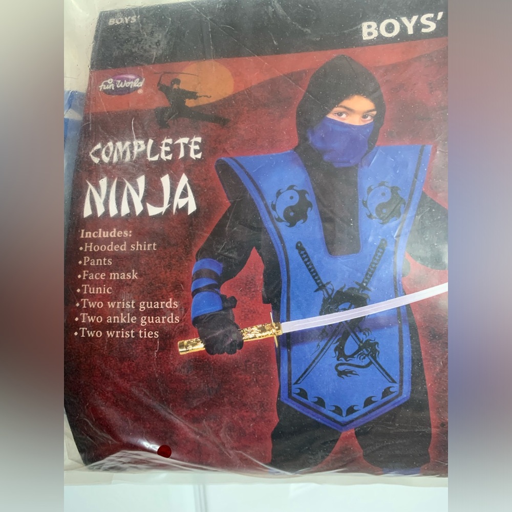 Blue Ninja Costume